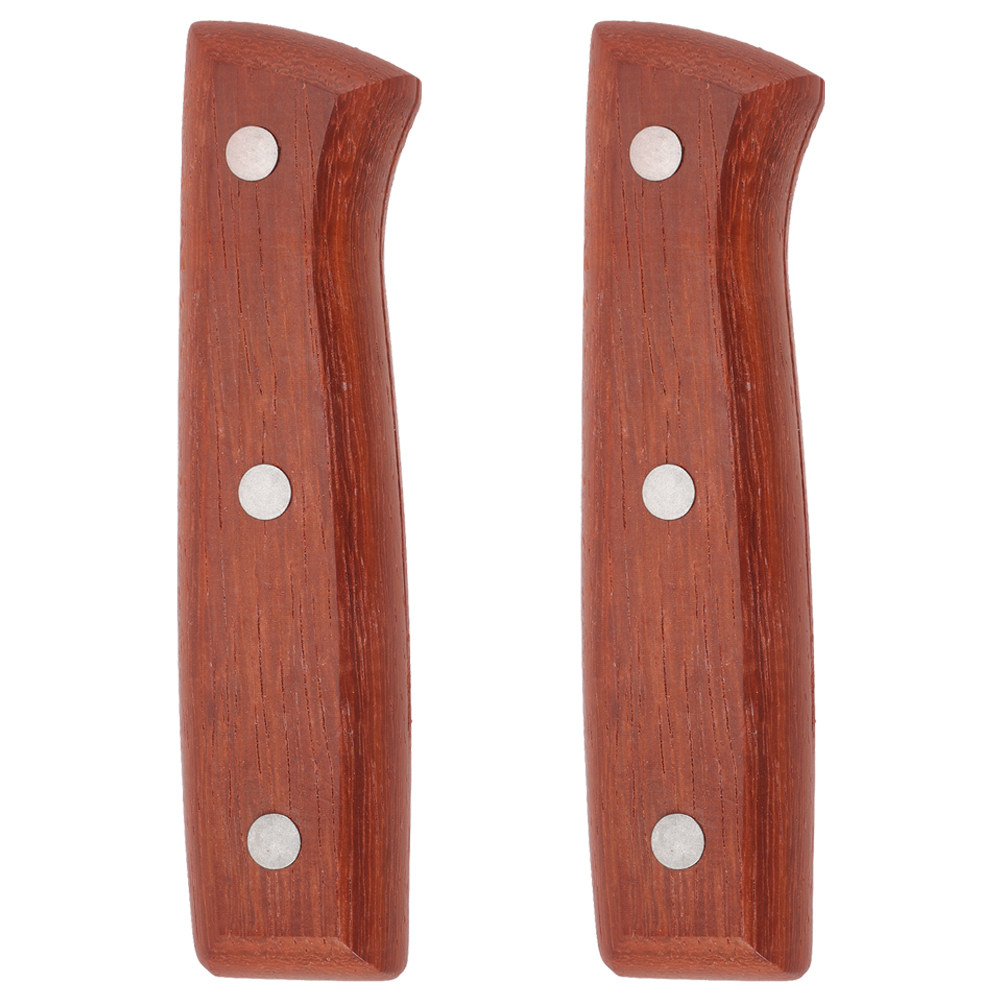 Home Cooking Kitchen - 2 stuks keukenmes handvat vervanging houten
