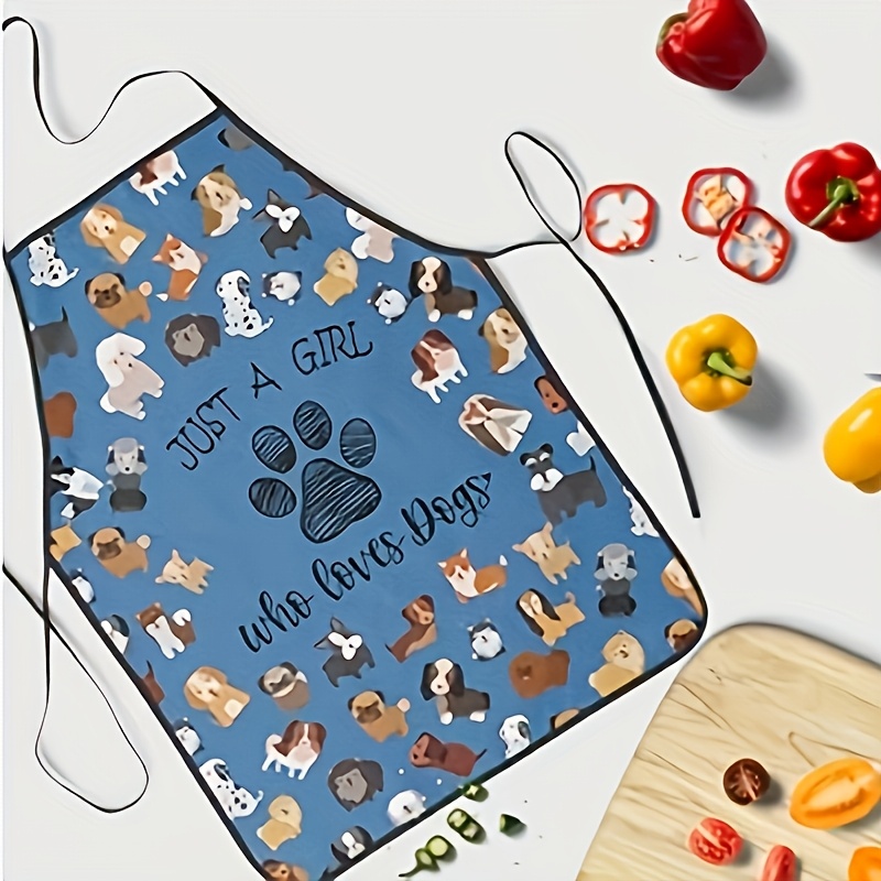 Home Cooking For Dogs - Een schattig schort met hondenprint -