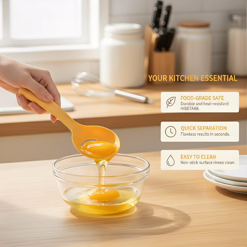 Home Cooking Egg Recipes - Eiwitseparator Keukenhulpje Gemakkelijke dooierzeefhouder voor thuis