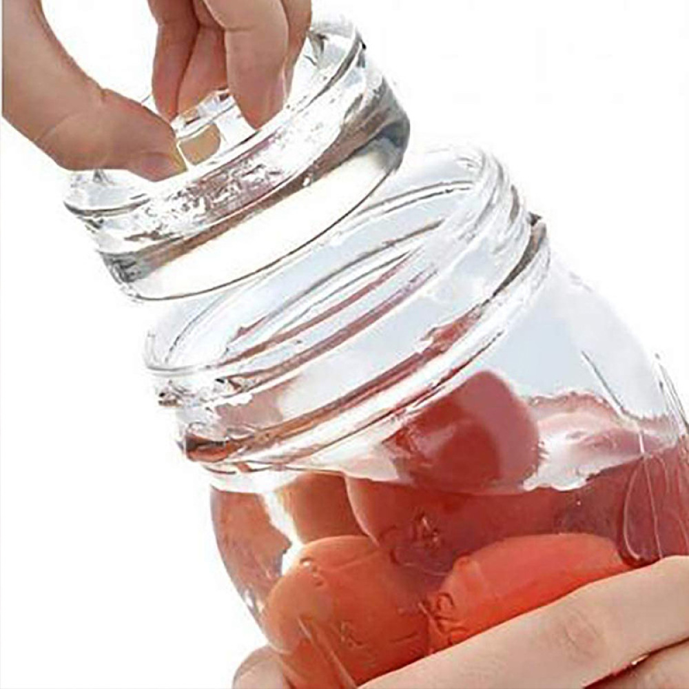 Fermentation Crock - Duurzaam glazen fermentatiegewicht voor wijdemondige weckpotten,
