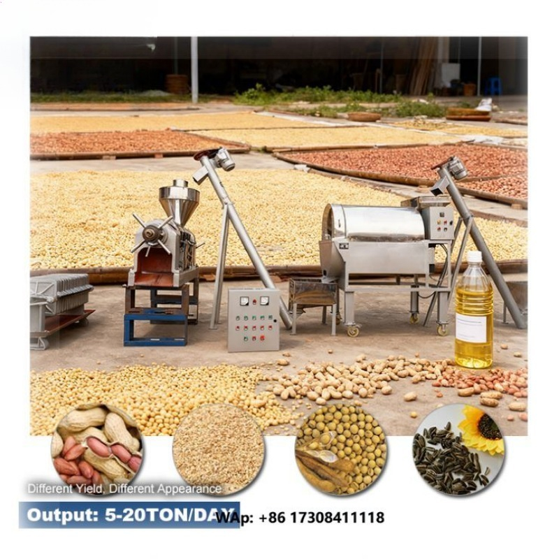 Home Cooking Oil - Kwaliteitsborging kookolie persen/verwerkingsmachine voor zonnebloem, soja,