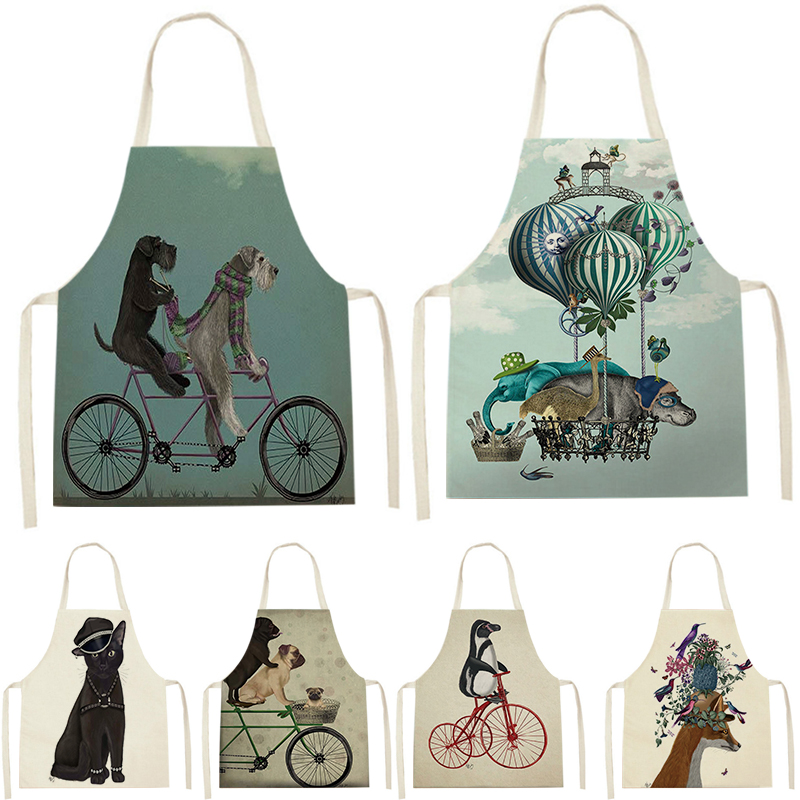 Dierlijke stijl schort voor ma - Home Cooking For Dogs recensie en prijs
