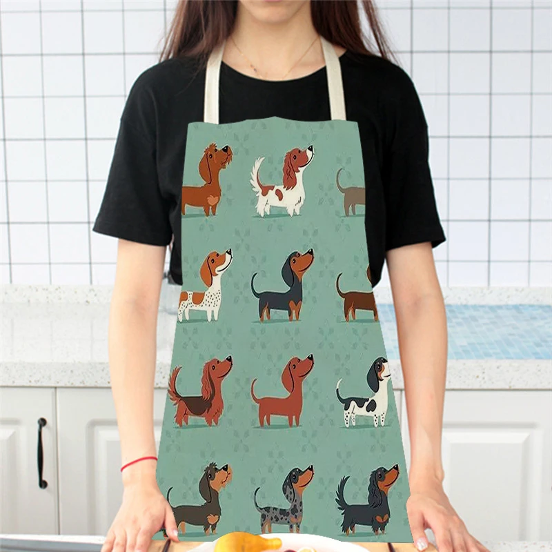 Cartoon Hond Gedrukt Keuken Sc - Home Cooking For Dogs recensie en prijs