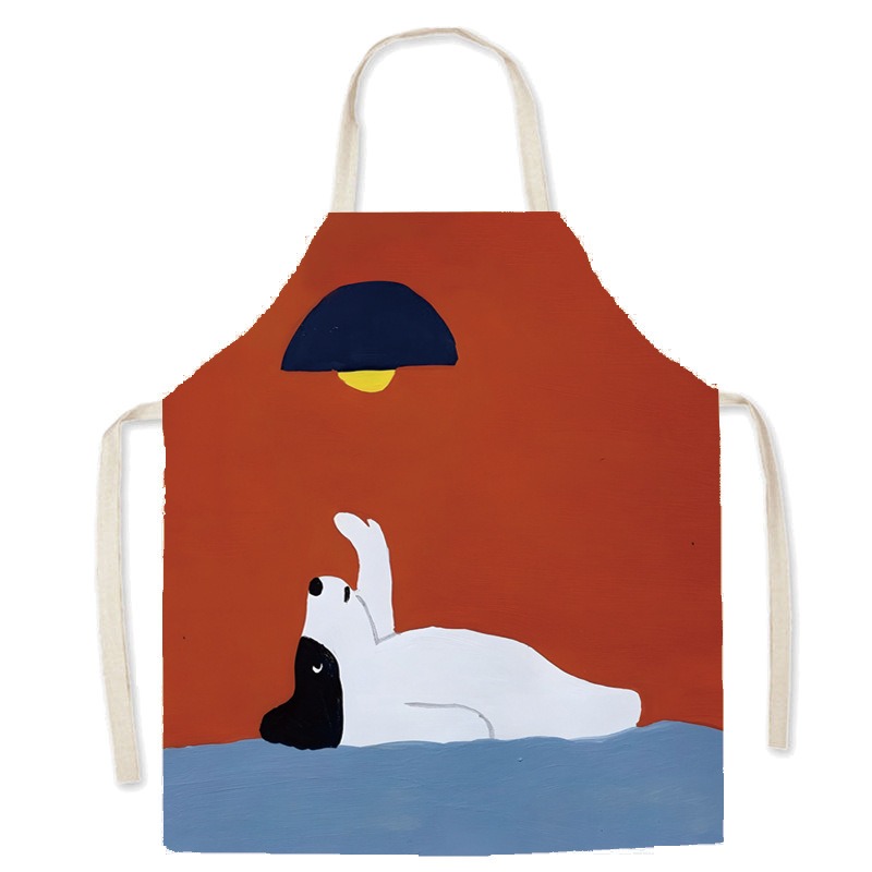 Leuke cartoon kat hond bedrukt - Home Cooking For Dogs recensie en prijs
