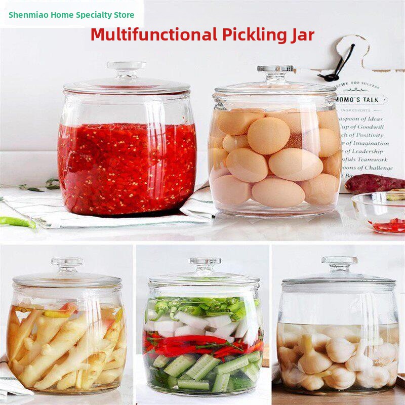 Extra dikke glazen kimchi-pott - Fermentation Crock recensie en prijs