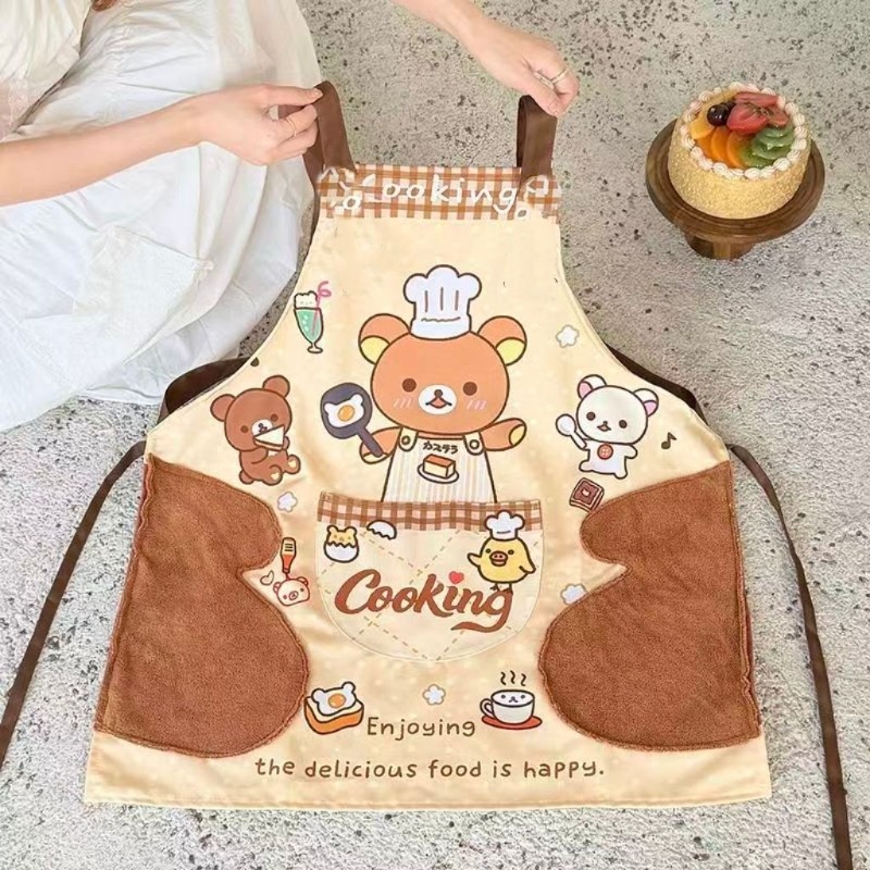 Leuke Rilakkuma-schort, waterd - Home Cooking Oil recensie en prijs