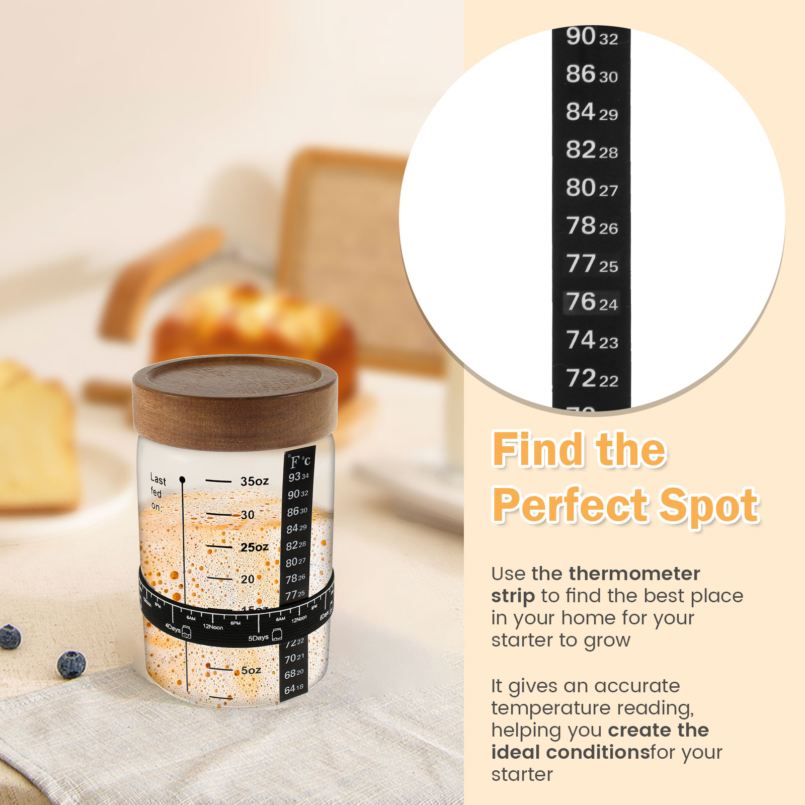 Zuurdesem Starterpot Kit 1000M - Fermentation Crock recensie en prijs