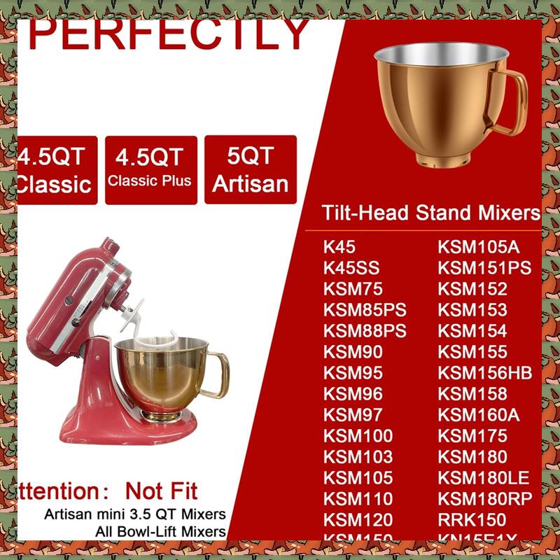 ABLQ 5-QT roestvrijstalen meng - Kitchenaid Mixer Artisan 5Qt recensie en prijs